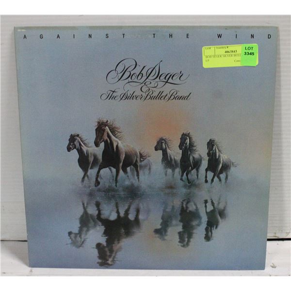 BOB SEGER SILVER BULLET BAND LP