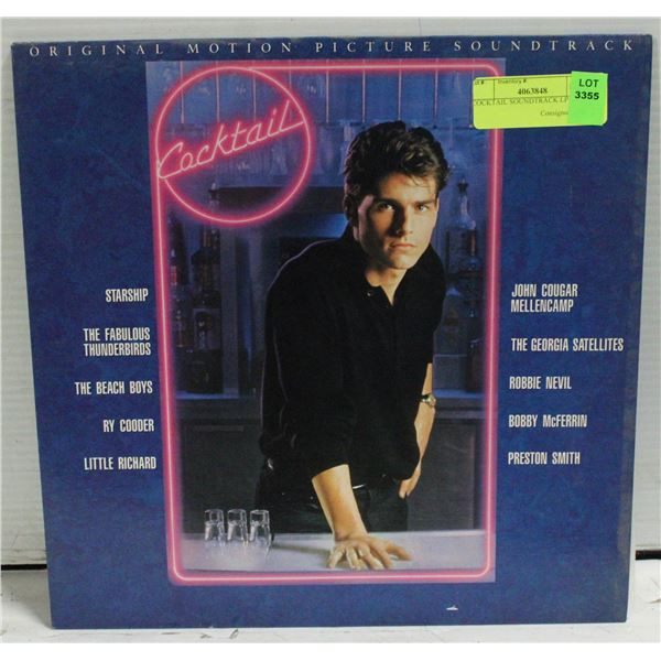 COCKTAIL SOUNDTRACK LP