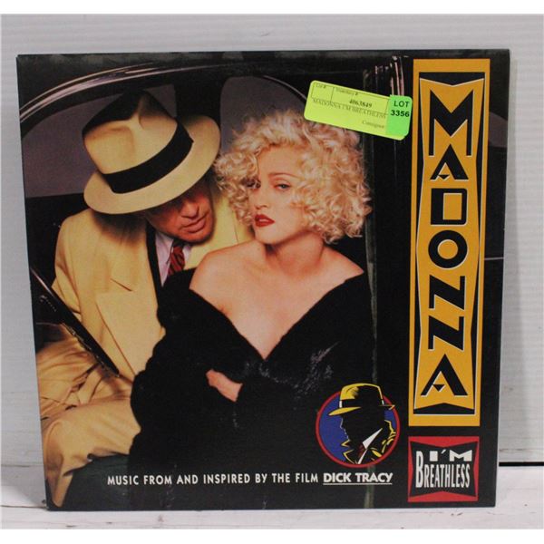 MADONNA I’M BREATHLESS LP