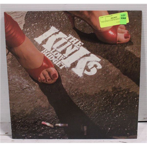 THE KINKS LOW BUDGET LP