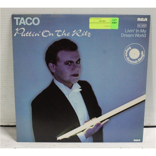 TACO PUTTIN ON THE RITZ LP
