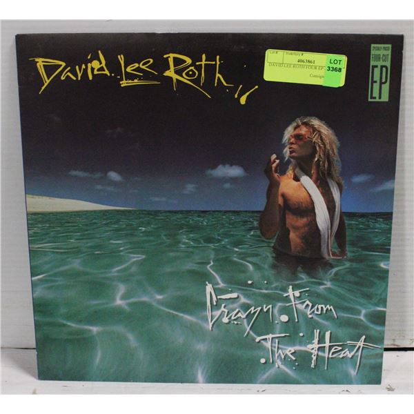 DAVID LEE ROTH FOUR EP ALBUM
