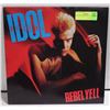 Image 1 : BILLY IDOL REBEL YELL LP