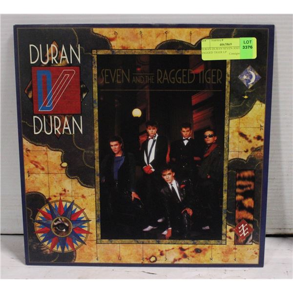 DURAN DURAN SEVEN AND THE RAGGED TIGER LP