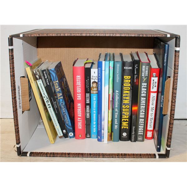 FLAT OF ASSORTED NEW BOOKS