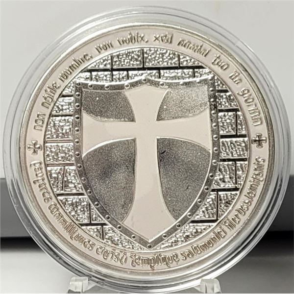 14) ENCAPSULATED SILVER TONE WITH