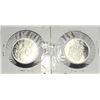 Image 2 : 15)  LOT OF 2 CANADIAN 1/2 DOLLAR