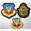 Image 1 : 11) LOT OF 3 CANADIAN AIR FORCE PATCHES. MILITARY