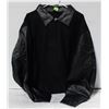 Image 1 : NEW B&W COLLECTION 50% BLACK LEATHER JACKET XL