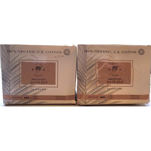 5) NEW SEALED PACKAGES, LOT OF 2-10 COUNT,