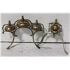 Image 1 : ANTIQUE BRASS SLEIGH CHIMES 3 BELLS FROM 1930'S