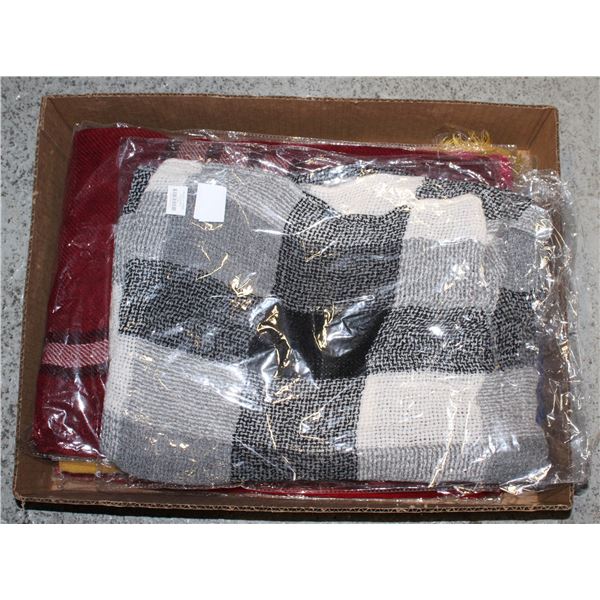 10 DIFFERENT COLOURS OF BRAND NEW 100% PASHMINA