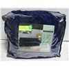 Image 1 : B/NEW MEDIUM BLUE/GREY X - LARGE SOFA COVER EASY