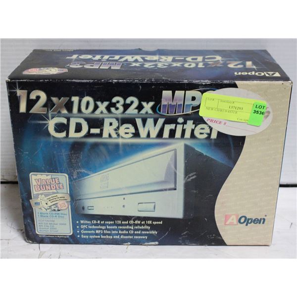 NEW CD REWRITER