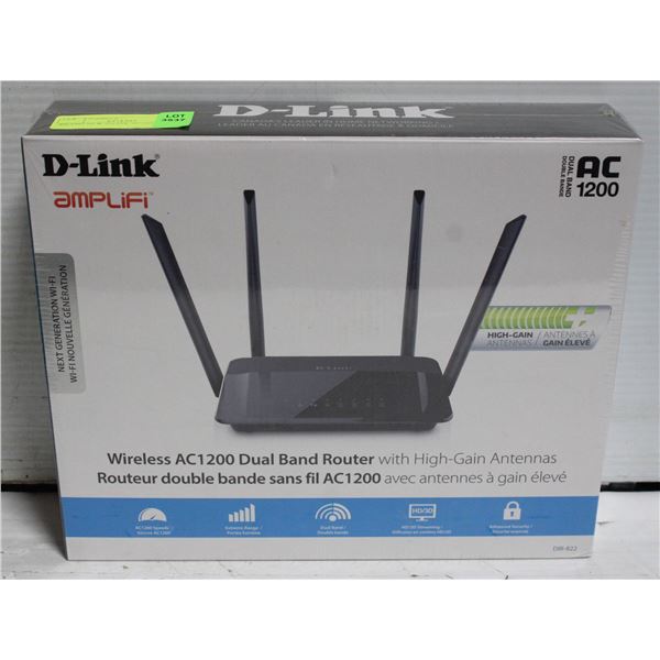 BRAND NEW D-LINK AC1200 ROUTER