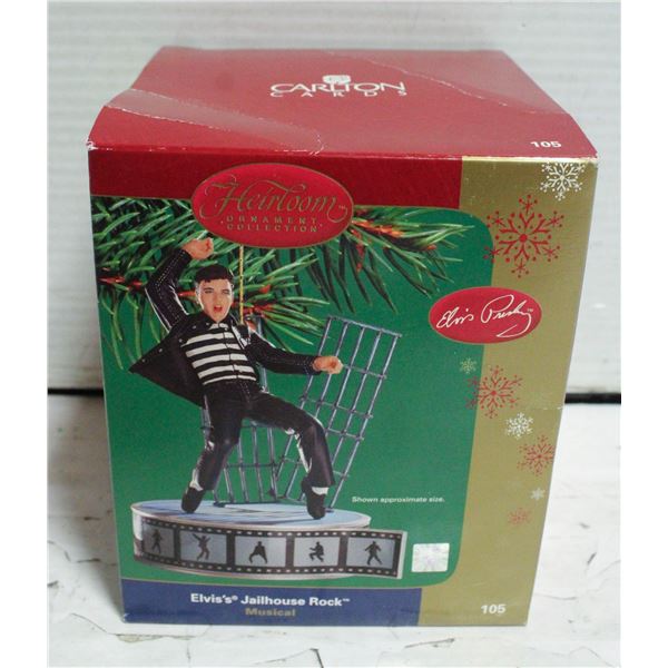 B/NEW VINTAGE SINGING ELVIS FROM CARLTON CARDS