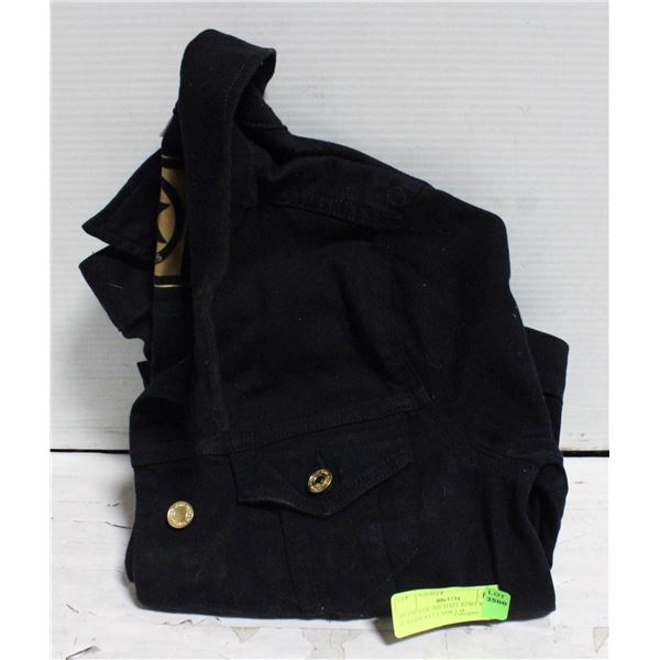 AUTHENTIC MICHAEL KORS BLACK JEAN JACKET LADIES M
