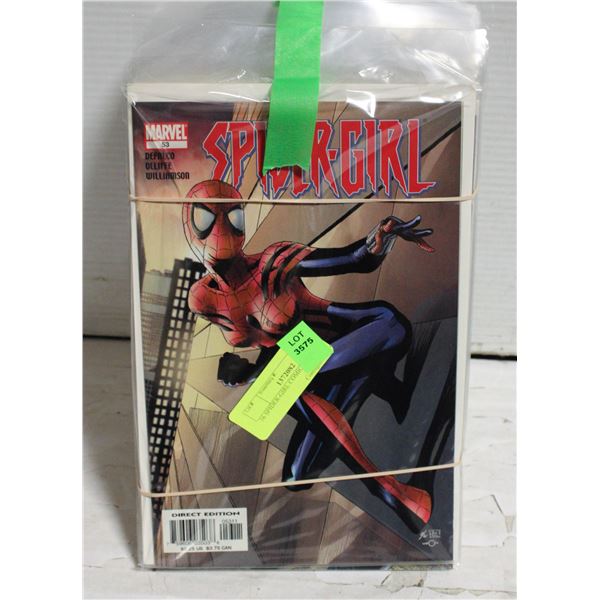 56 SPIDER-GIRL COMIC BOOKS