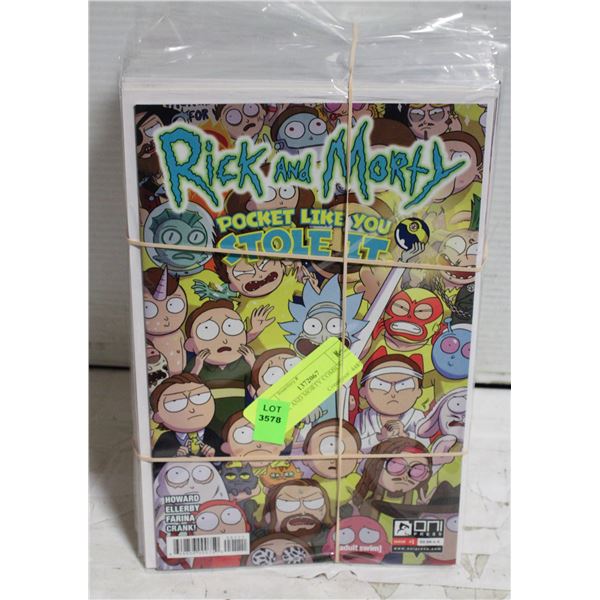 47 RICK AND MORTY COMICS