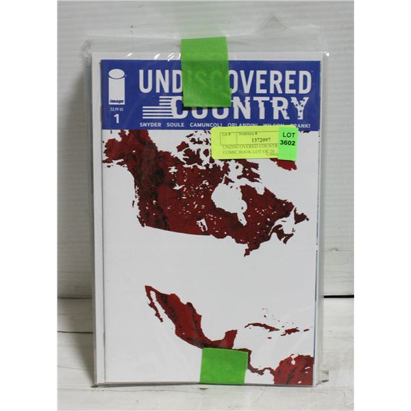 UNDISCOVERED COUNTRY 1-20 COMIC BOOK LOT OF 20