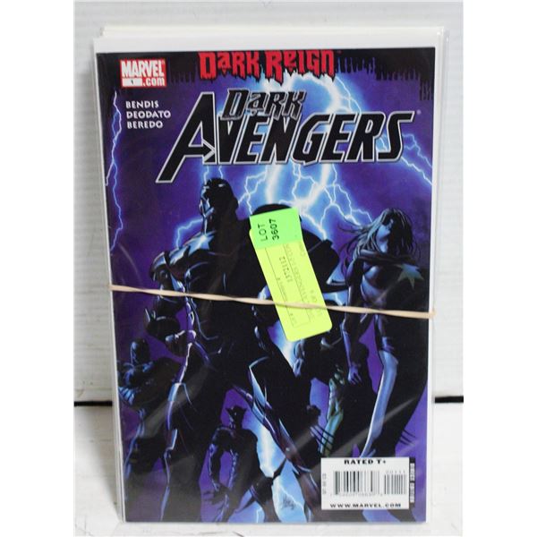 DARK AVENGERS 1-5 COMIC BOOK LOT OF 6