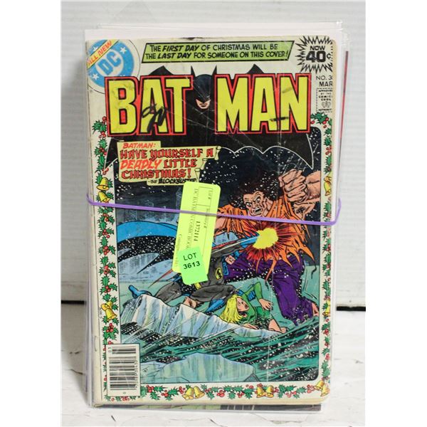 DC BATMAN COMIC BOOK LOT OF 15