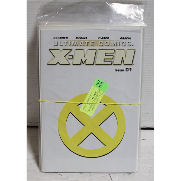 MARVEL ULTIMATE COMICS XMEN COMIC BOOK LOT OF 19