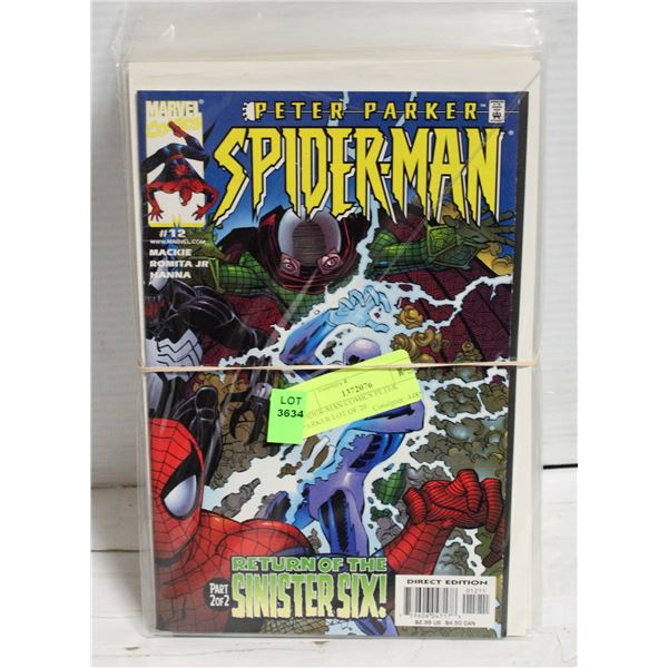 SPIDER-MAN COMICS PETER PARKER LOT OF 20