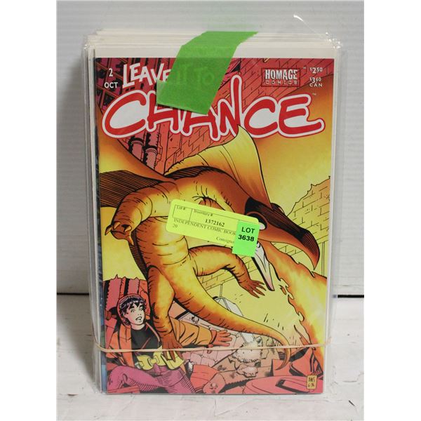 INDEPENDENT COMIC BOOK LOT OF 20