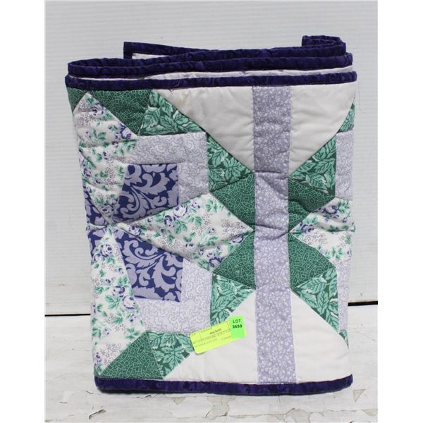 8FT PATCHWORK QUILT TABLE RUNNER-ESTATE