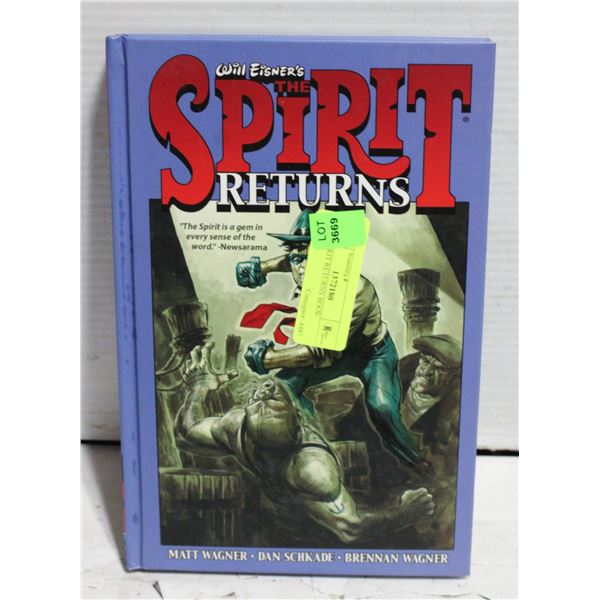 THE SPIRIT RETURNS BOOK