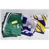 Image 1 : SASKATCHEWAN RIDERS FLAG, B.C. FLAG, & BOYS