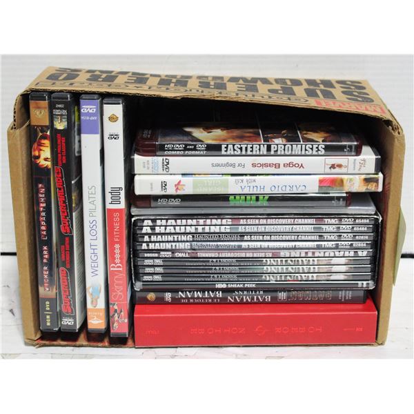 ESTATE HAUNTING D.V.D SERIES, & ASSORTED