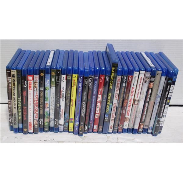 30 BLU RAY D.V.D'S ALL TOGETHER-ESTATE