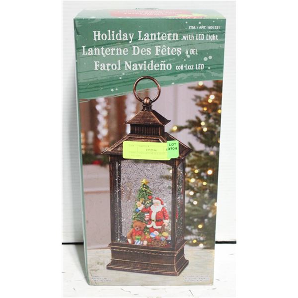 CHRISTMAS DÉCOR HOLIDAY LANTERN