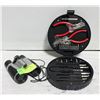 Image 1 : 4X30 BINOCULARS & TRAVEL TOOL SET TOGETHER-ESTATE