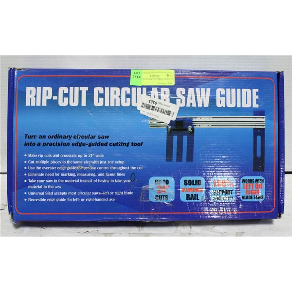 CIRCULAR SAW CUTTING GUIDE IN BOX