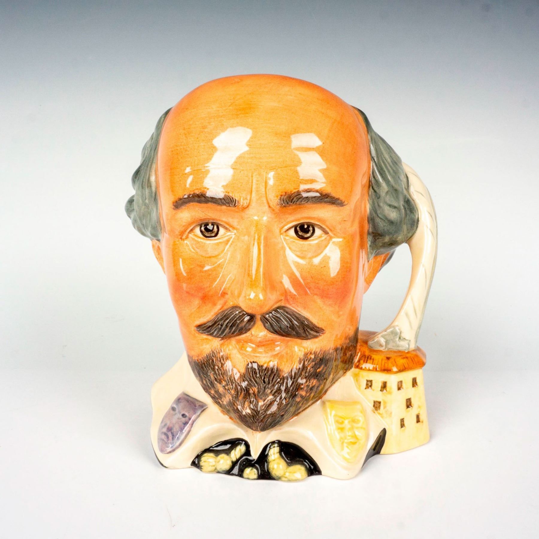 Shakespeare (Inkwell Handle) D6689 - Large - Royal Doulton Character Jug