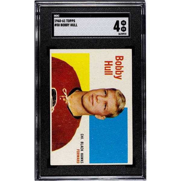 1960-61 Topps #58 Bobby Hull (SGC 4)