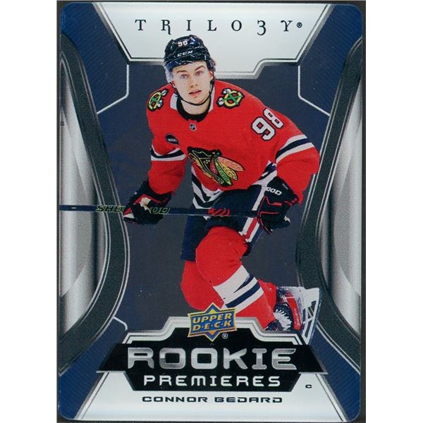 2023-24 Upper Deck Trilogy Connor Bedard Plexi-Glass SP