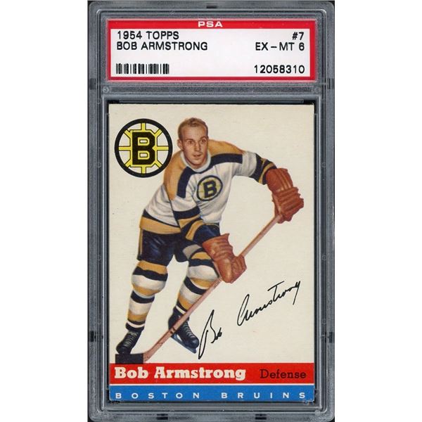 1954-55 Topps #7 Bob Armstrong (PSA 6)