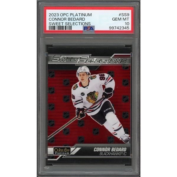2023-24 OPC Platinum Connor Bedard Sweet Selections - PSA 10