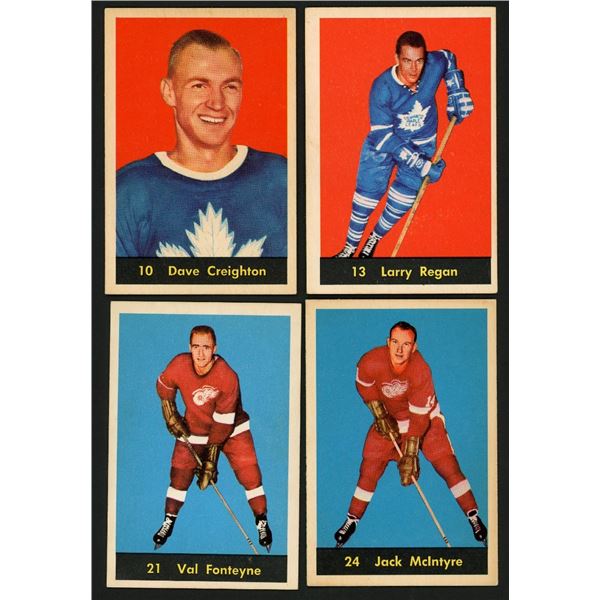 Lot of 8 x 1960-61 Parkhurst Hockey Cards