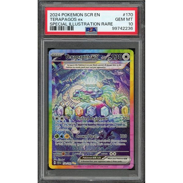 2024 Pokemon Terapagos EX SIR - PSA 10
