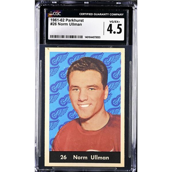 1961-62 Parkhurst #26 Norm Ullman (CGC 4.5)