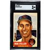 Image 1 : 1953 Topps #54 Bob Feller (SGC 3)