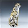 Image 1 : Italian Porcelain Cheetah Statue