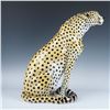 Image 3 : Italian Porcelain Cheetah Statue