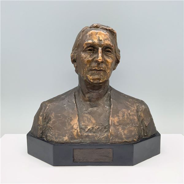 Vintage Jo Davidson Bronze Bust, La Pasionaria