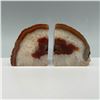 Image 1 : Pair of Gemstone Agate Bookends